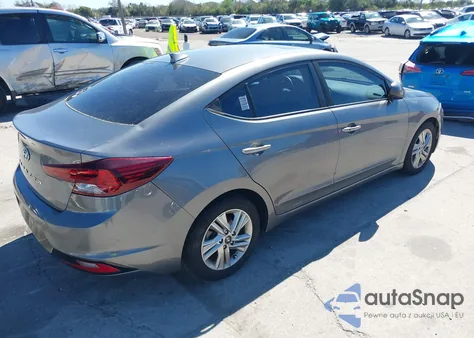 2019 Hyundai Elantra Value Edition z USA, uszkodzony, nr VIN 5NPD84LFXKH485576